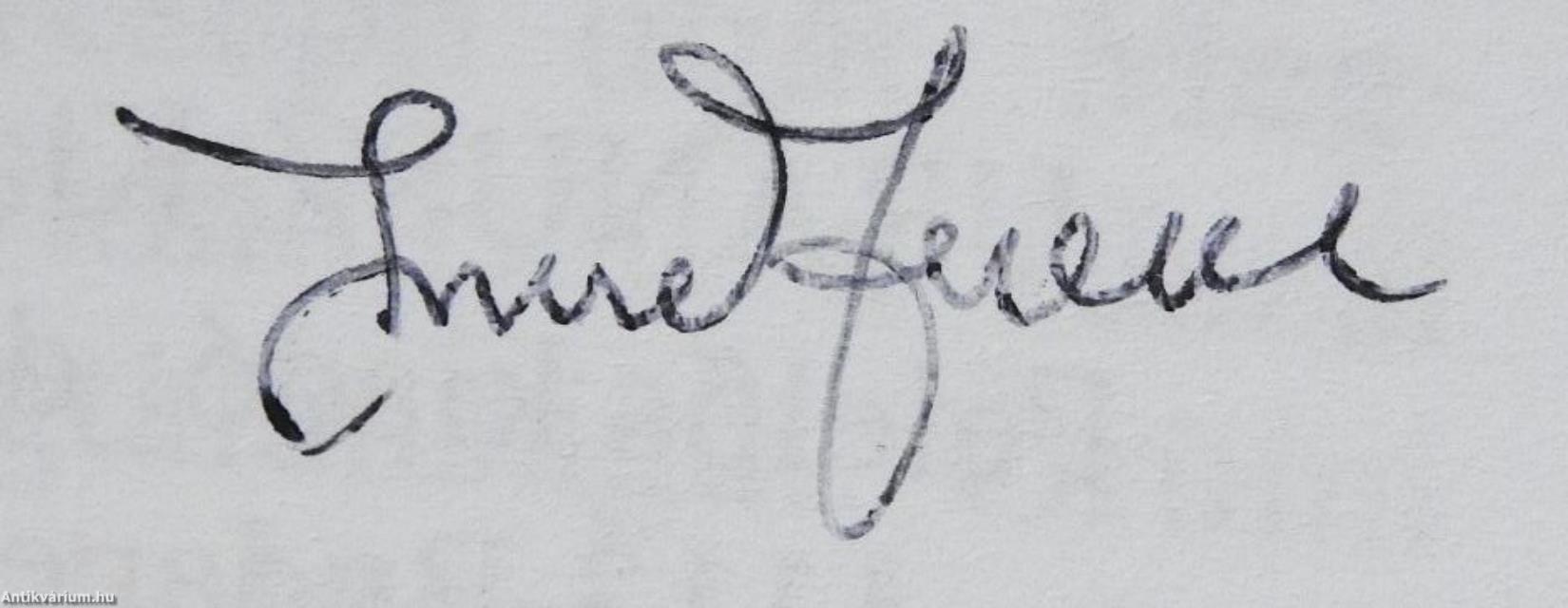 Kísérő (dedikált példány)