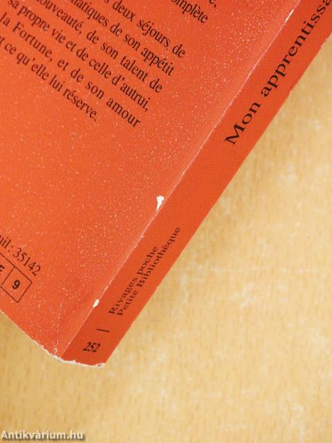 Mon apprentissage á Paris (dedikált példány)