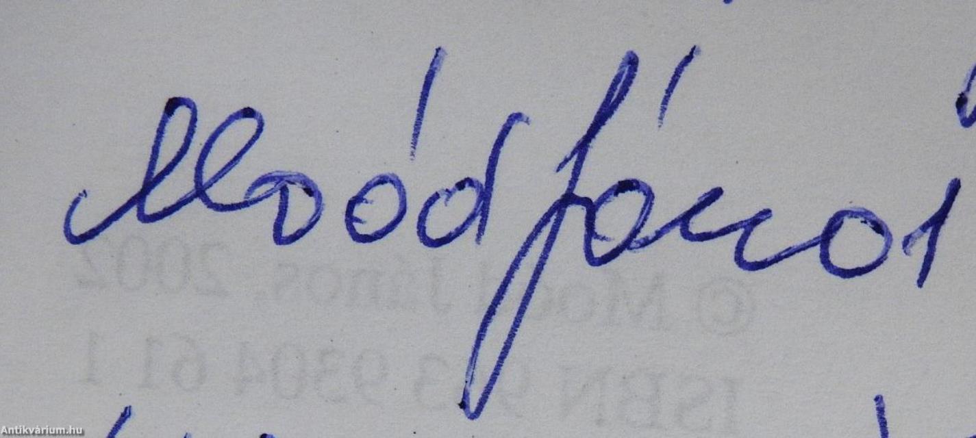 Kristályhágóján a vágynak (dedikált példány)