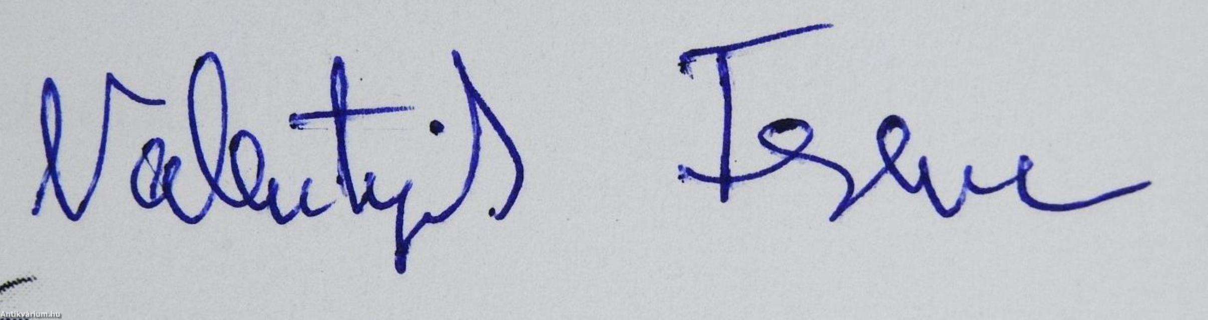 Gyóni Géza Testamentuma (dedikált példány)