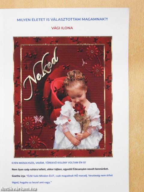 Neked (dedikált példány)