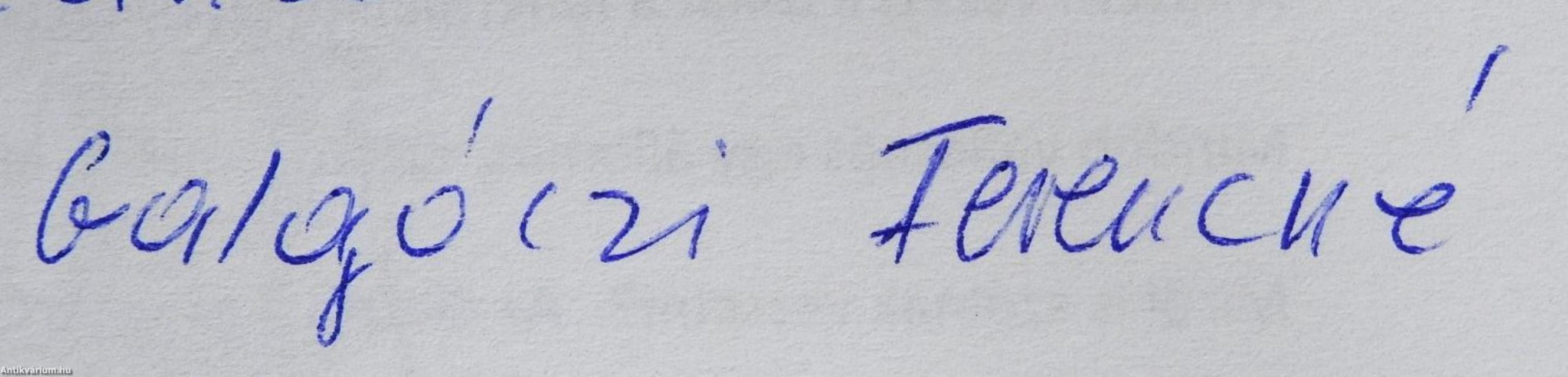 Neked (dedikált példány)