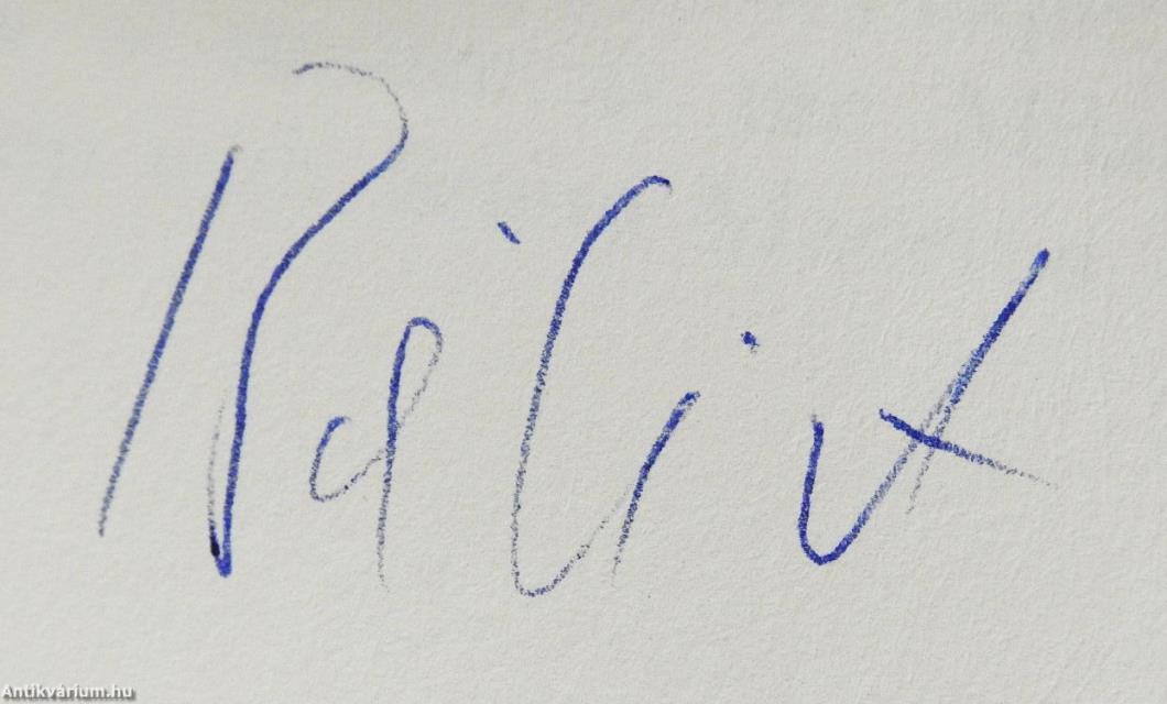 Two interviews with Rossana Dalmonte and Bálint András Varga (dedikált példány)