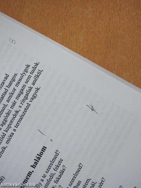 Öt percre az Édentől (dedikált példány)