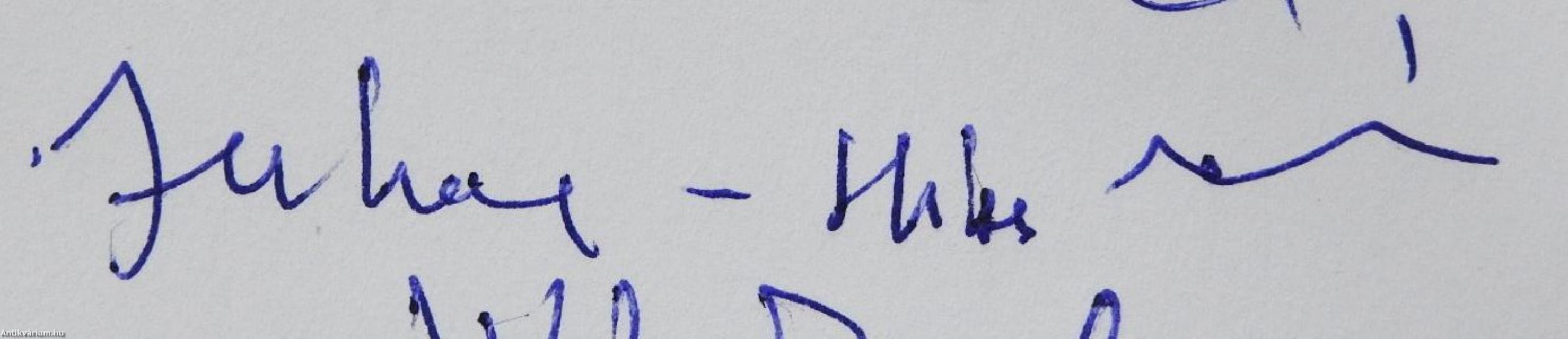 Piros pipacs a vágy (dedikált példány)