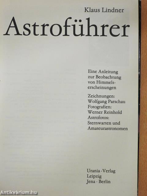 Astroführer (dedikált példány)