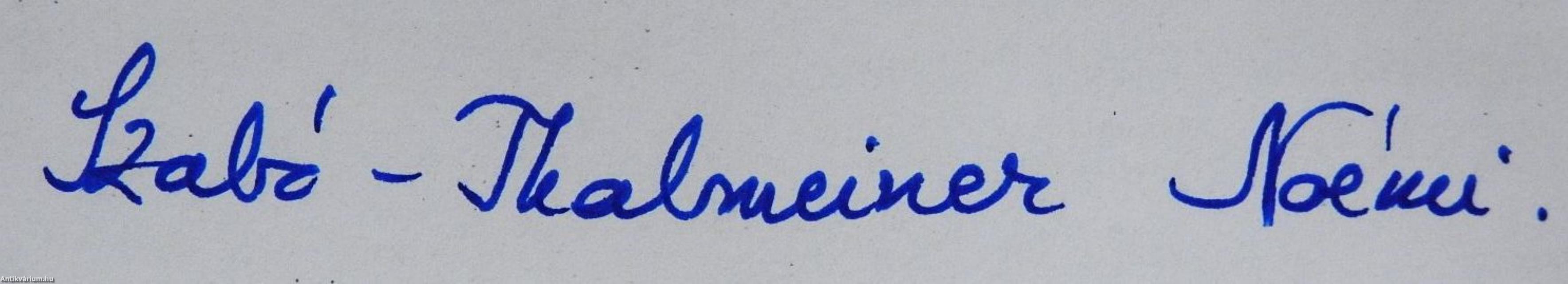 Metszet  (dedikált példány)