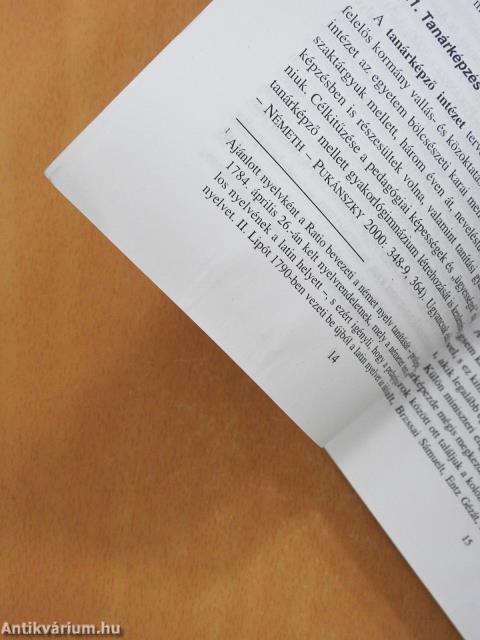 Metszet  (dedikált példány)