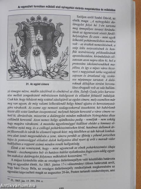 Zenei élet Nyíregyházán a XIX. században (dedikált példány)