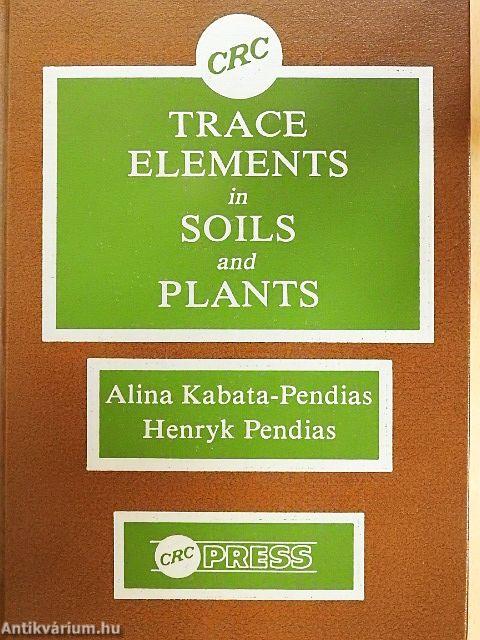 Trace Elements in Soils and Plants
