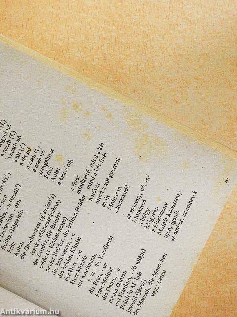 Tanuljunk könnyen, gyorsan németül!