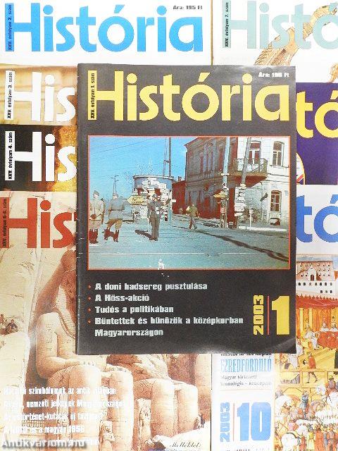 História 2003/1-10