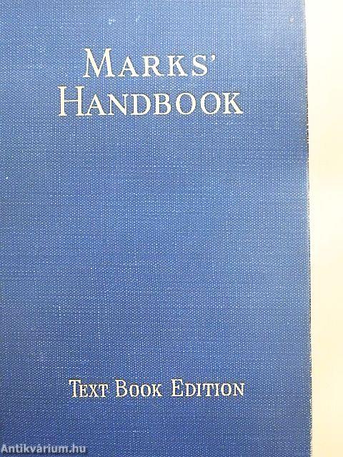 Marks' Handbook - Mechanical Engineers' Handbook