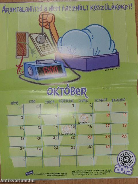 Garfield 2015. szeptember