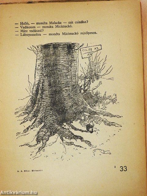 Micimackó (rossz állapotú)