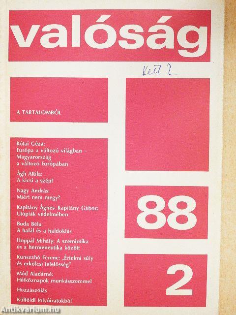 Valóság 1988. február