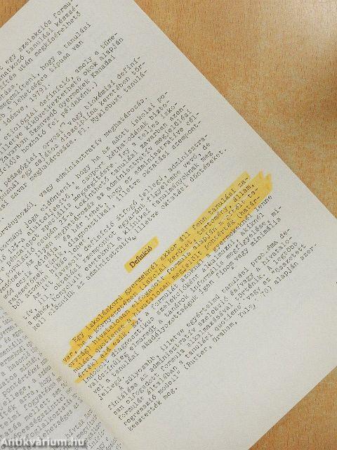 Szemelvények a tanulási zavarok köréből