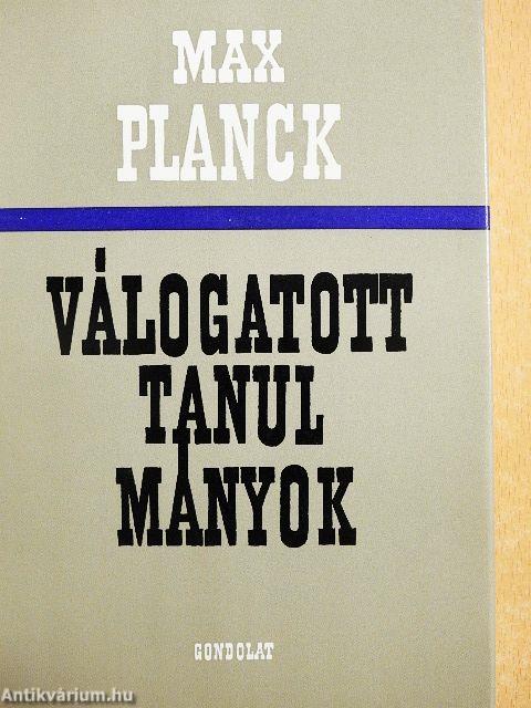 Válogatott tanulmányok