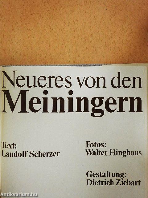 Neueres von den Meiningern