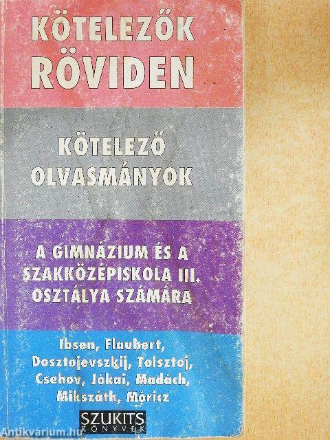 Kötelező olvasmányok