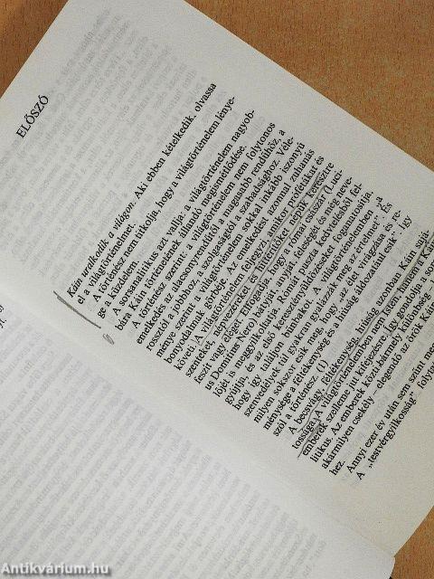 Káin, a törvényszegő/Mózes, a törvényalkotó