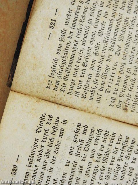 Anleitung zu den geistlichen Uebungen der Novizinen (gótbetűs)