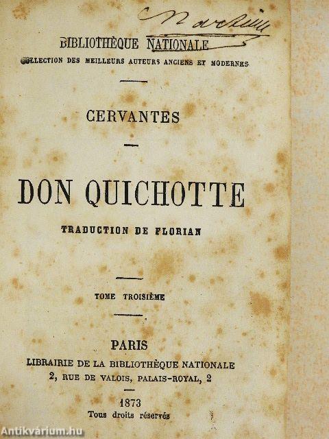Don Quichotte I-IV.