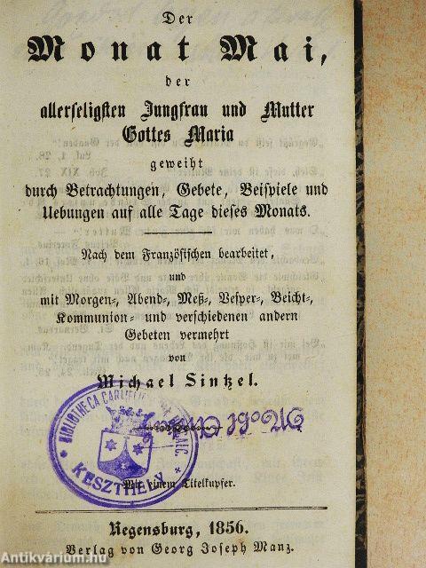 Der Monat Mai (gótbetűs)