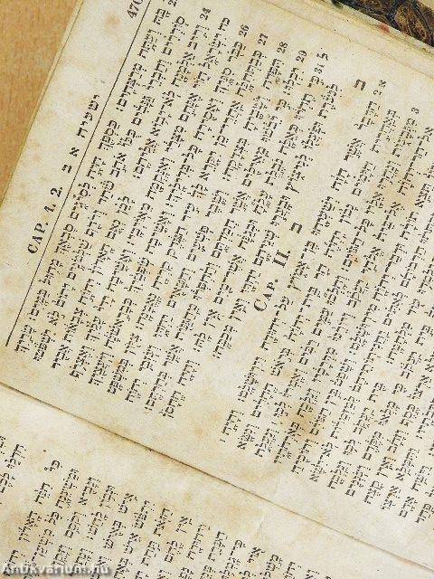 Biblia Hebraica II. (töredék)