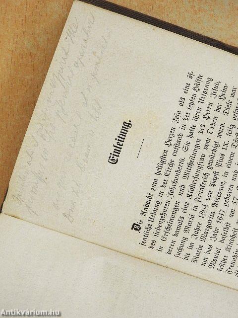 Die Quellen des Heils im heiligsten Herzen Jesu (gótbetűs)