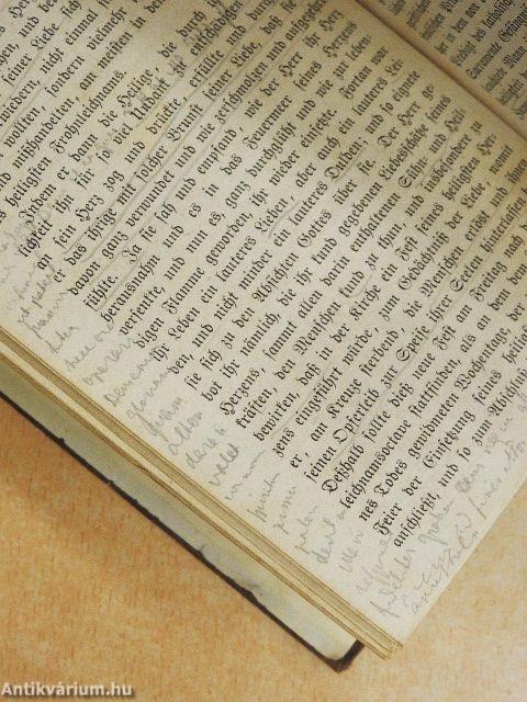 Die Quellen des Heils im heiligsten Herzen Jesu (gótbetűs)