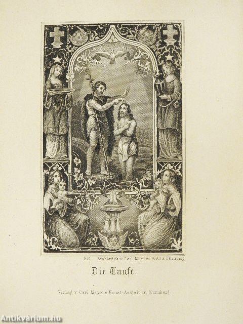 Hundertfünfzig lehrreiche Beispiele und Geschichten zum heiligen Sakrament der Taufe (gótbetűs)