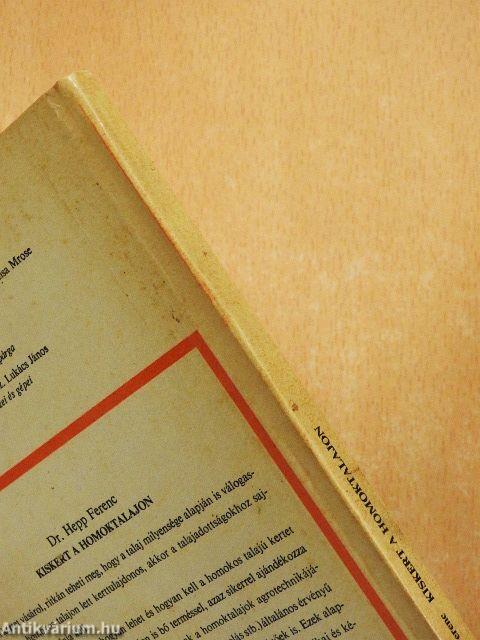 Kiskert a homoktalajon