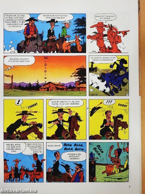 Lucky Luke - A zöldfülű