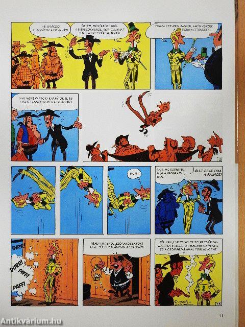 Lucky Luke - A zöldfülű