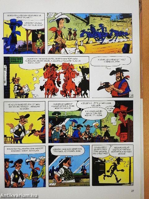 Lucky Luke - A zöldfülű
