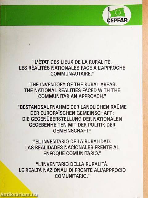 "Bestandsaufnahme der Ländlichen raüme der Europaischen Gemeinschaft: Die Gegenüberstellung der Nationalen Gegebenheiten mit der Politik der Gemeinschaft."