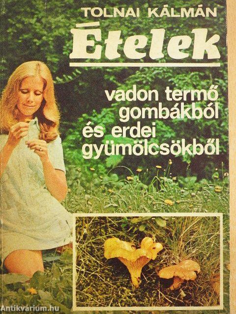 Ételek vadon termő gombákból és erdei gyümölcsökből