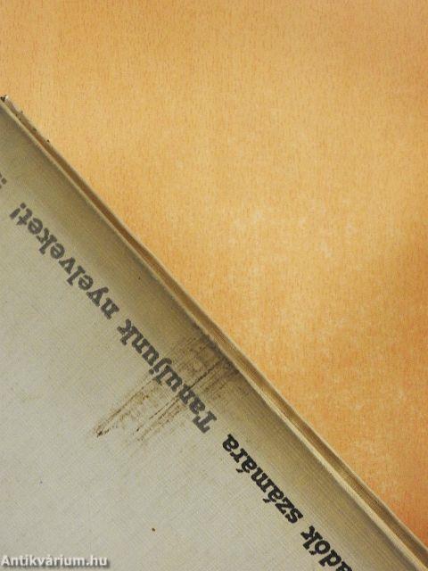 Angol nyelvkönyv haladók számára