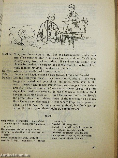 Angol nyelvkönyv haladók számára