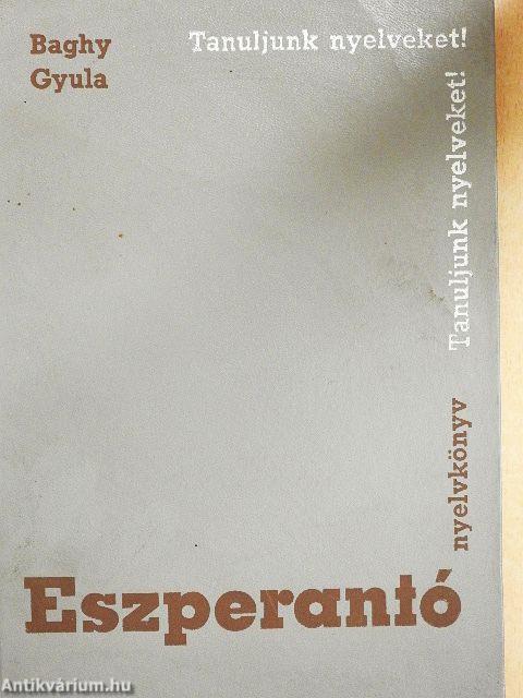 Eszperantó nyelvkönyv