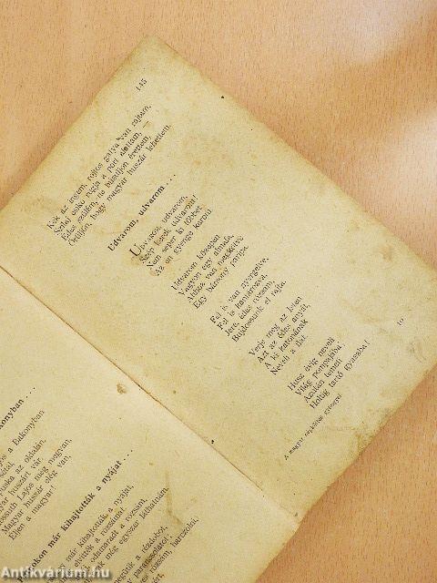 A magyar népköltés gyöngyei (rossz állapotú)