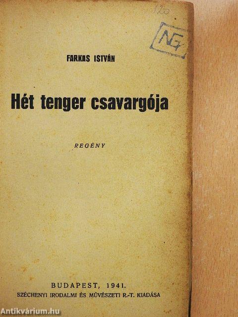 Hét tenger csavargója (rossz állapotú)