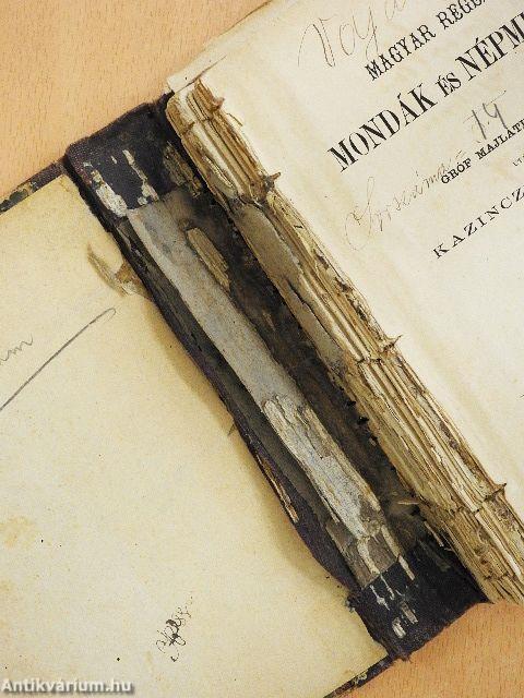 Magyar regék, mondák és népmesék (rossz állapotú)