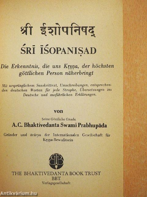 Srí Ísopanisad