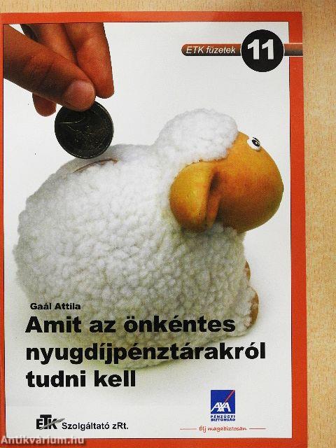 Amit az önkéntes nyugdíjpénztárakról tudni kell