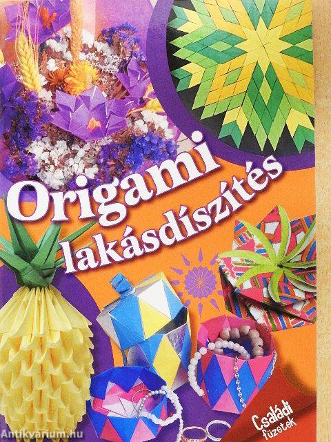 Origami lakásdíszítés