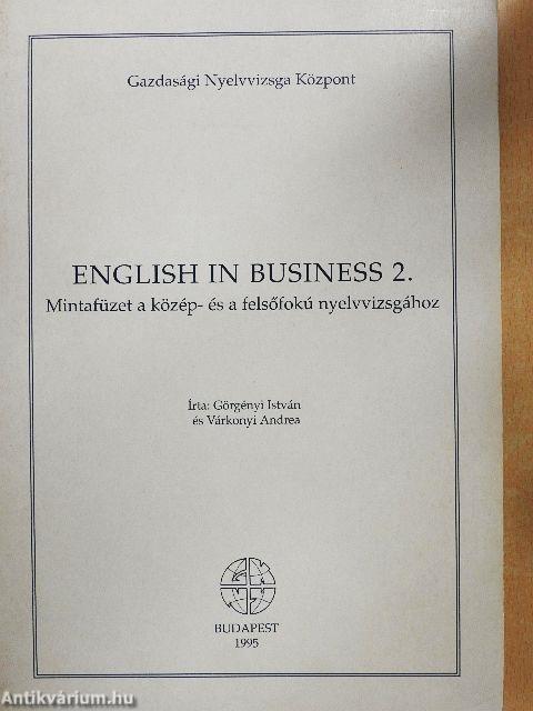 English in Business 2.