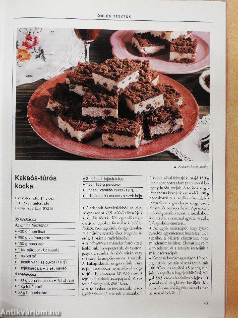 99 házi sütemény 33 színes ételfotóval