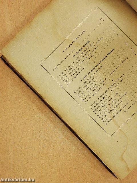 Szovjet kultúra 1949. december/1950. (nem teljes évfolyam)